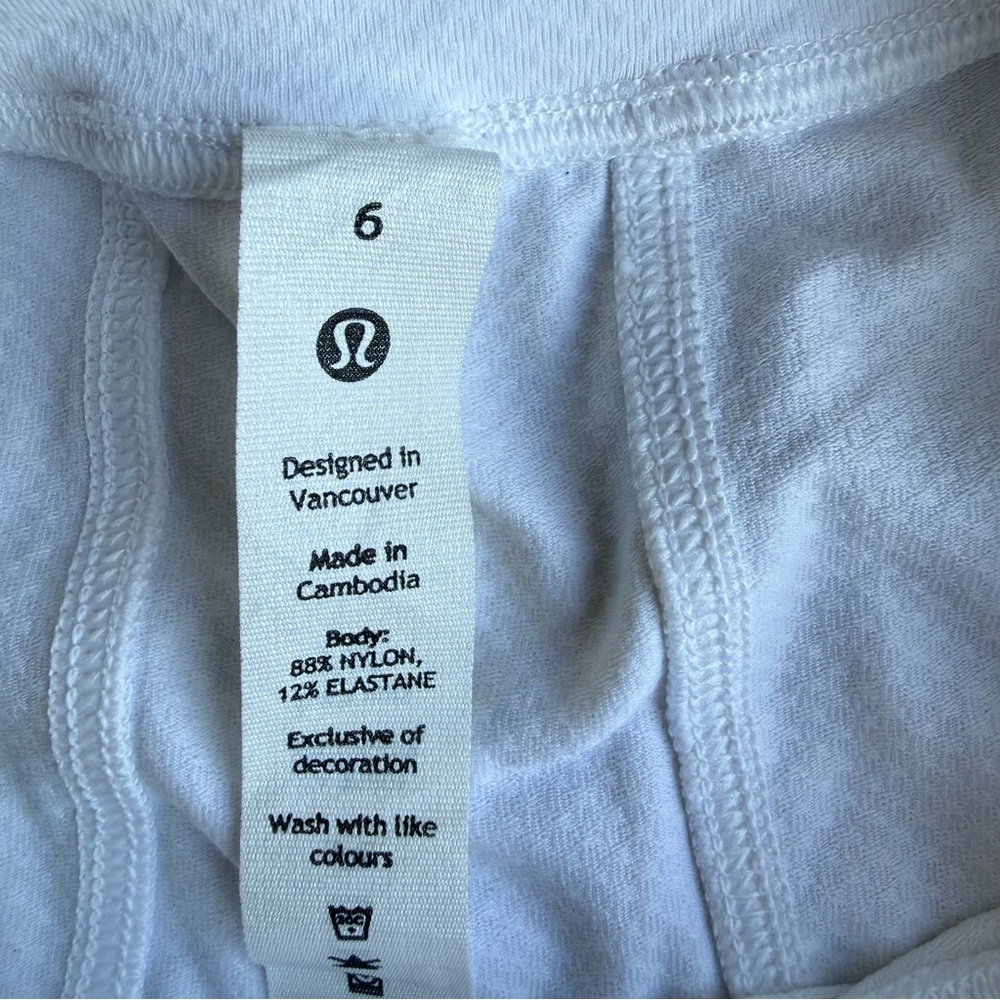 lululemon athletica White Crop Top - Picture 6 of 8